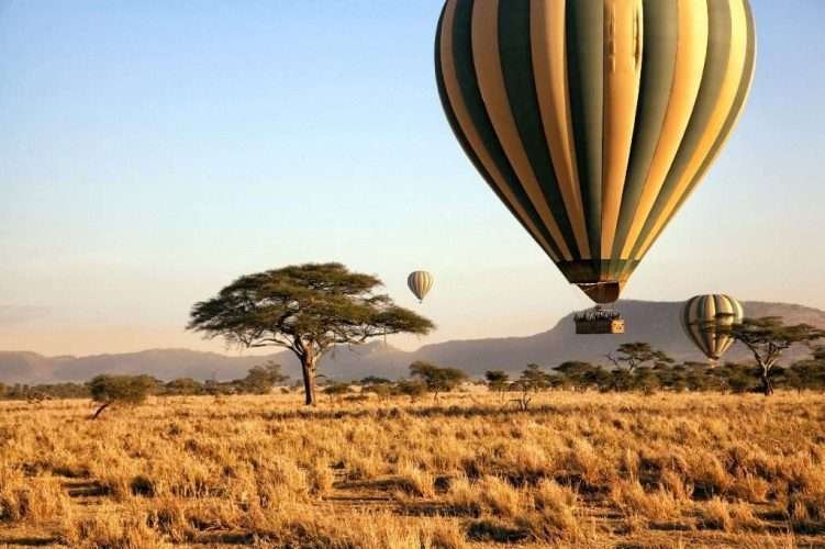 Hot Air Balloon Masai Mara Aether safari collection