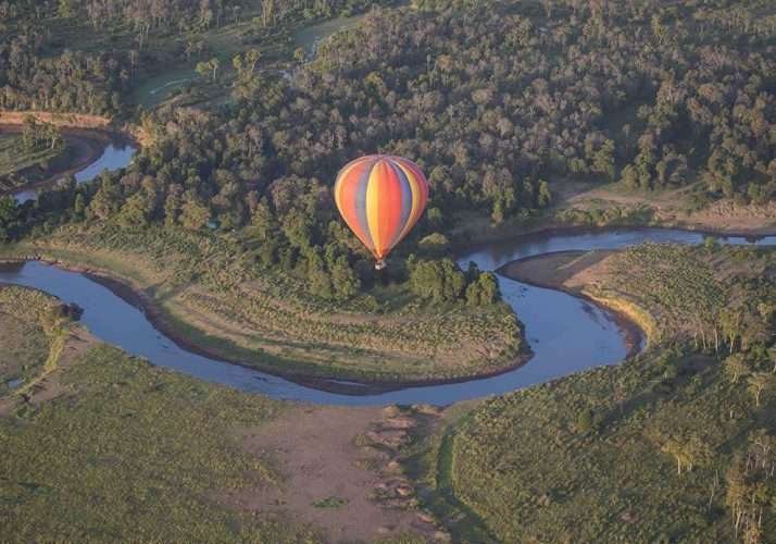 Masai Mara Hot Air Balloon Safari Aether safari collection photo credits Governors collection13