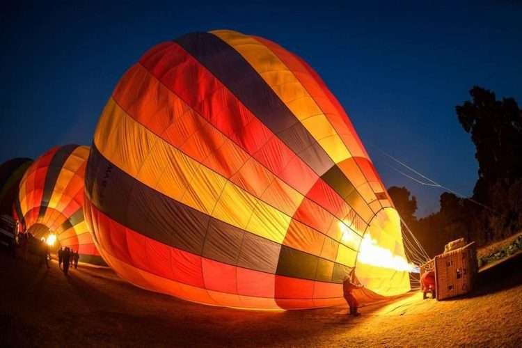 Masai Mara Hot Air Balloon Safari Aether safari collection photo credits Governors collection2