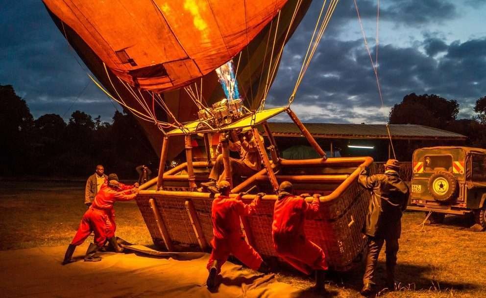 Masai Mara Hot Air Balloon Safari Aether safari collection photo credits Governors collection3