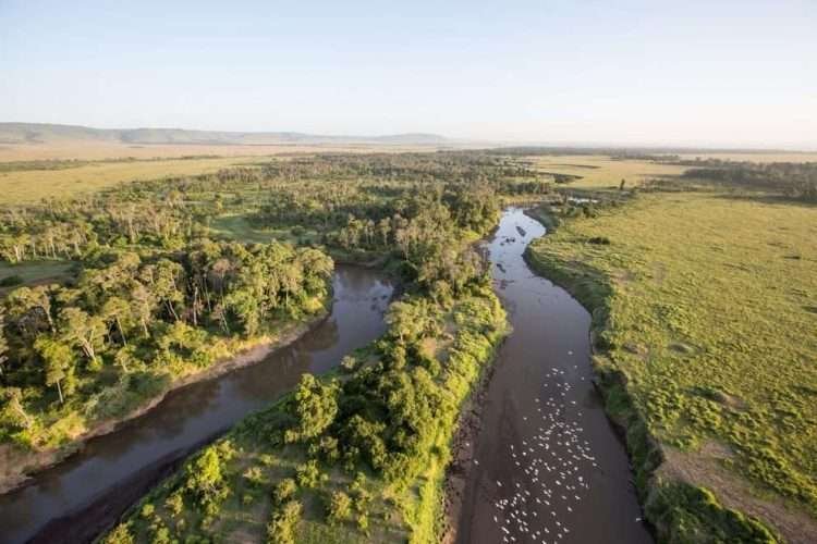 Masai Mara Hot Air Balloon Safari Aether safari collection photo credits Governors collection9