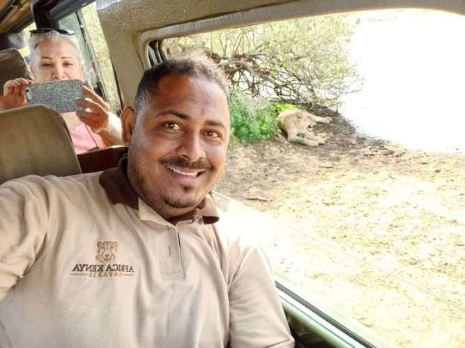 Abdul Halim safari guide at Aether safari collection