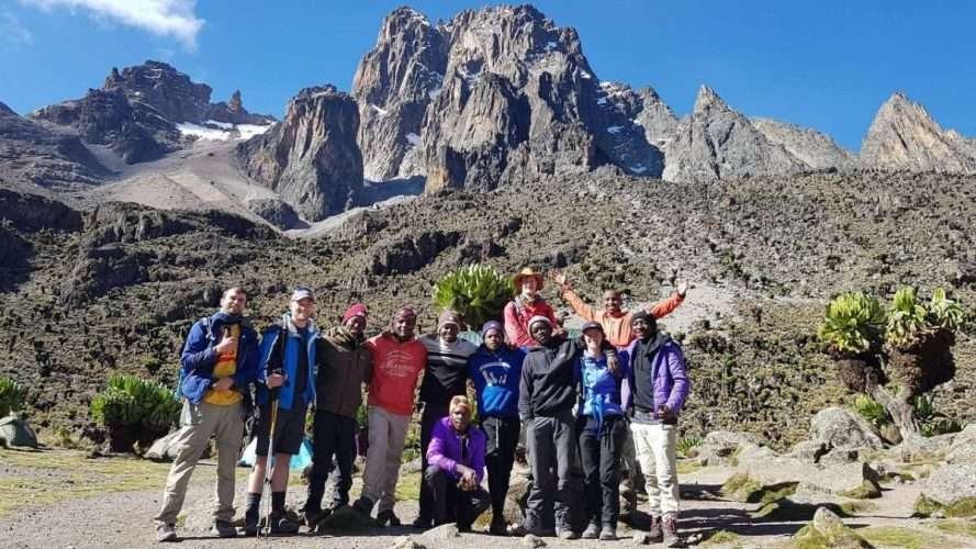 Mount Kenya scaled