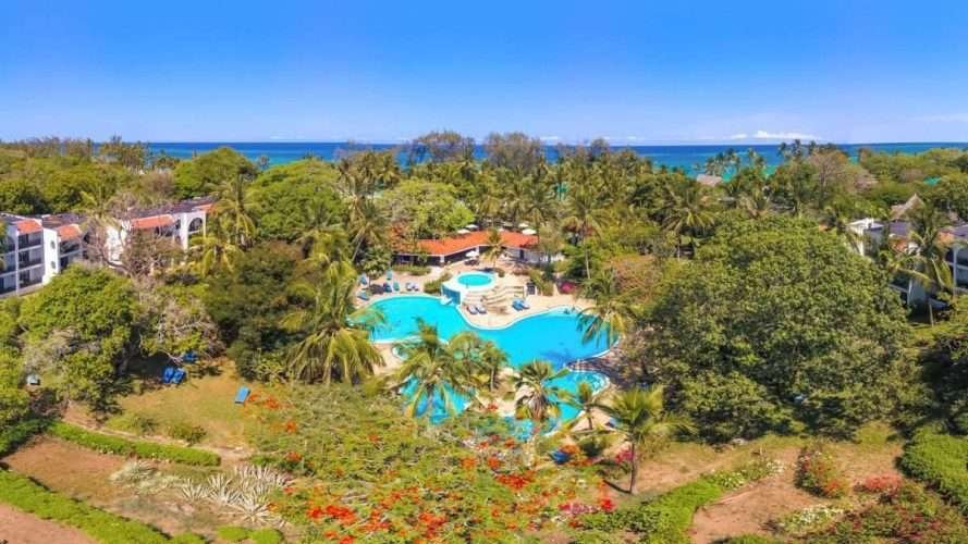 Diani Sea Resort best beach resorts at Diani beach Kenya Aether safari collection