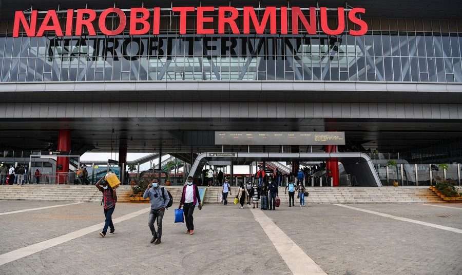 SGR Nairobi to Mombasa train schedule Nairobi terminus Aether safari collection