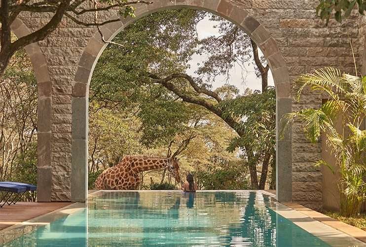The Reatreat at Giraffe Manor Nairobi Africa Wellness safari tours in Kenya and Tanzania Aether safari collection Limited