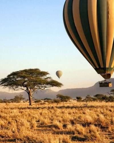 Hot Air Balloon Masai Mara Aether safari collection