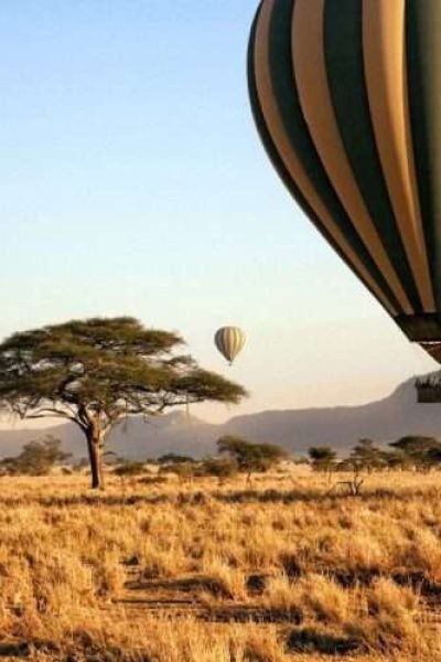 Hot Air Balloon Masai Mara Aether safari collection