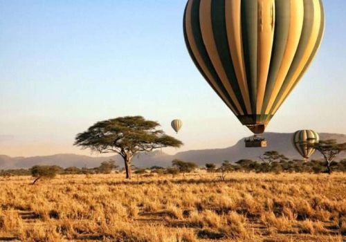 Hot Air Balloon Masai Mara Aether safari collection
