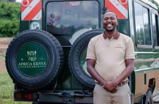 James Mwangi safari guide at Aether safari collection
