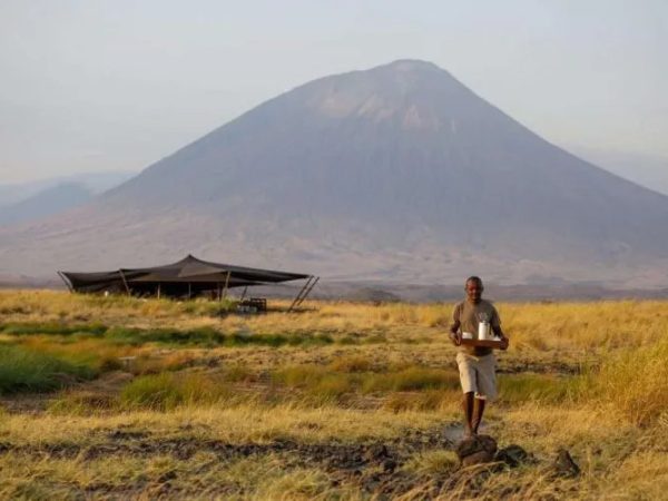 Lake Natron Tanzania flamingos Lake Natron Camp