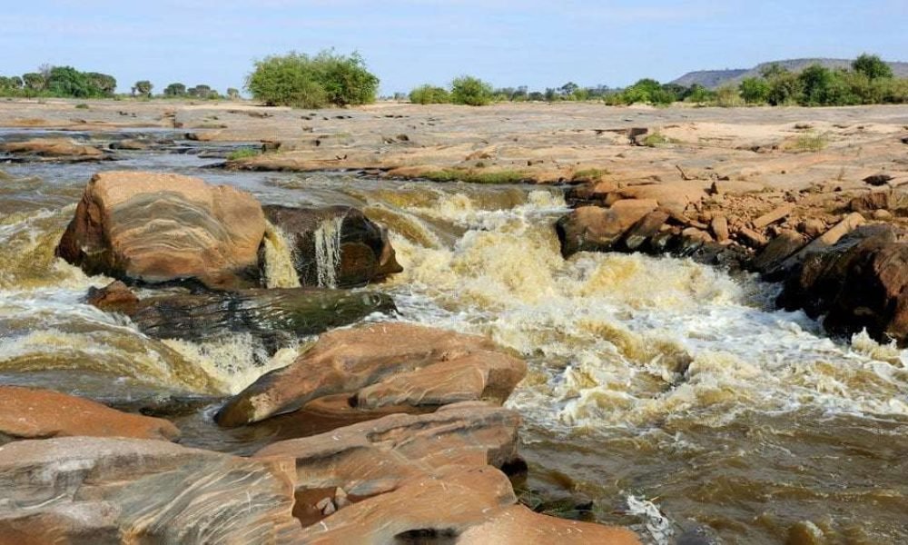 Lugard Falls Tsavo East Natinoal Park Kenya
