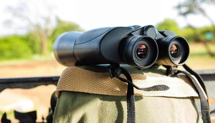 Africa Safari binoculars. Book Kenya safari tour packages and Tanzania safaris with Aether safari collection