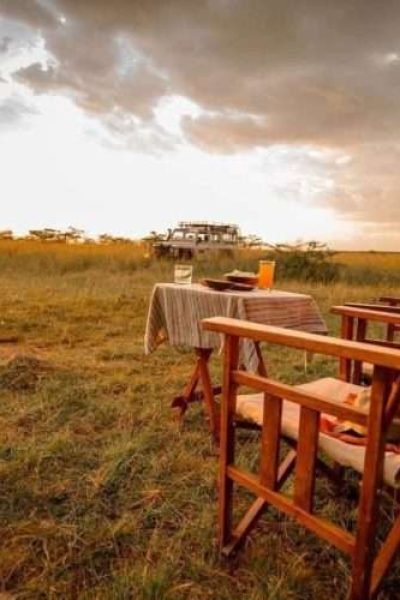 Sundowner Kandili Camp Masai Mara Aether safari collection scaled